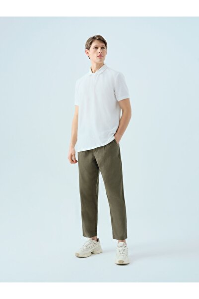 Loft Regular Fit Men's Canvas Trousers Lf2039506 Khaki