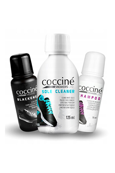 Coccine Set de ingrijire a incaltamintei, Coccine, Blackener + Solutie de cur...