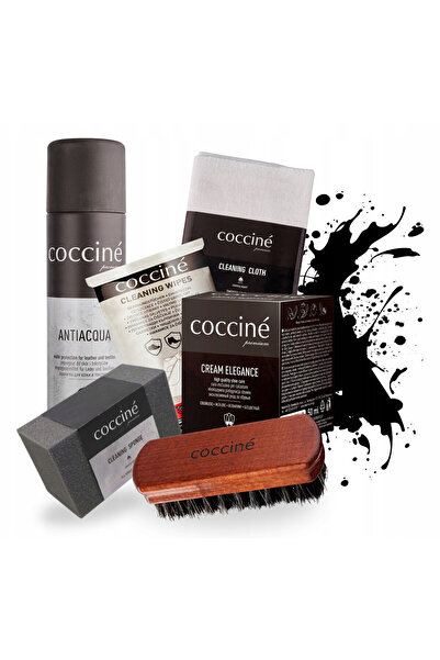 Coccine Kit de renovare a incaltamintei din piele, Coccine, 6 in 1, negru, 50...