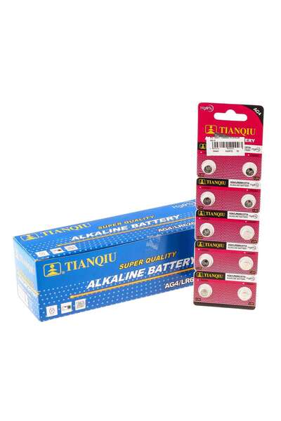 garaccu 5 Adet AG4 Alkalin LR626H 377A Düğme Para Pil - Kol Saati Pili