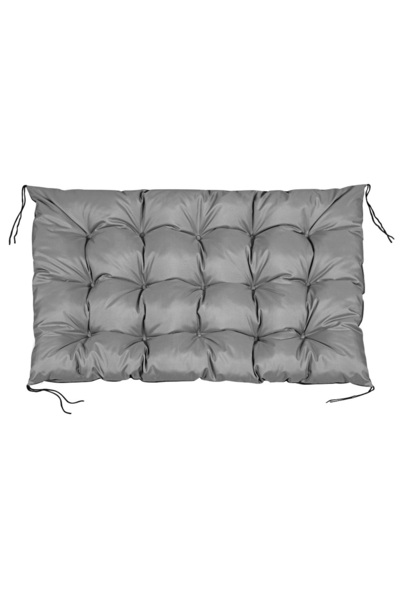 King Garden Pernă de grădină 120x80 cm pentru bancă de paleți, impermeabilă, gri