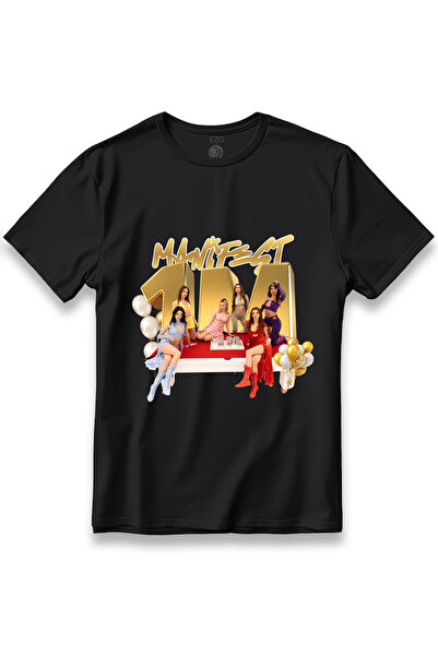 EZG Business Manifest Grup Bir Milyon Kutlama Manifest Baskılı T-Shirt Unisex...