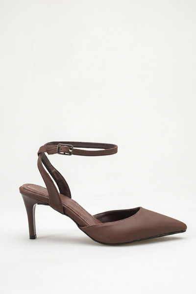 HVZ Exclusive Brown Women's Heeled Shoes for Promise, Engagement, Wedding, Gr...