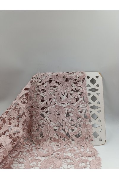 ünsal tekstil KALIN KARDONE DANTEL KUMAŞ (1 Metre × 1.30 En)