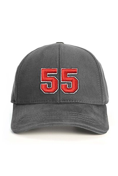 PataCute Number 55 (Embossed) Baseball Cap