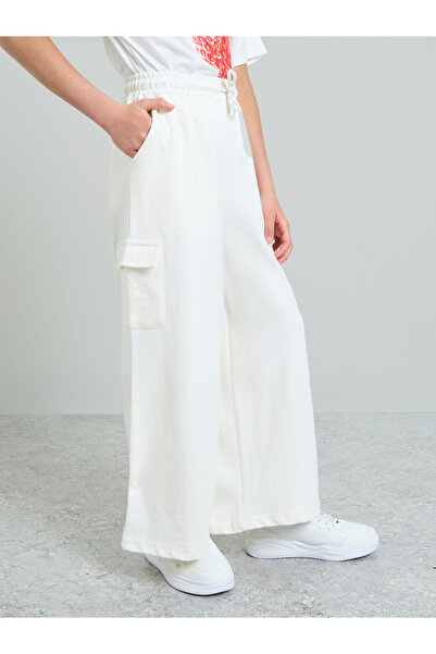 Styli Teen Girls Wide Leg Cargo Joggers