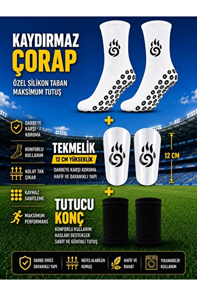 BS BEYAZ SHOES Șosete profesionale anti-alunecare, protecție pentru tibie 12 ...