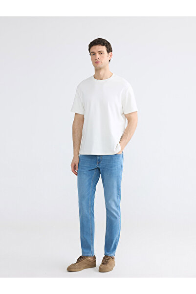 LC Waikiki New Season Lcw Eco Blue 750 Slim Fit Men's Jean Trousers