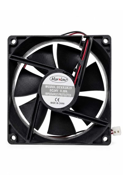 Marxlow 24Volt 92x92x25mm Soğutma Fanı 2 Kablolu