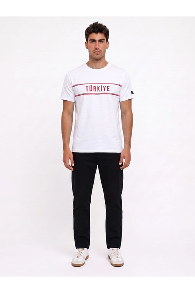 Loft Lf 2045232 Turkey Logo Unisex T-Shirt