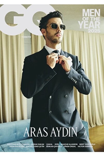 Turkuvaz Dergi GQ Men of the Year 2025 Dergisi Aras Aydın