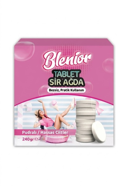 Genel Markalar Blenior Tablet Sir Ağda Pudralı 240 gr Pudralı