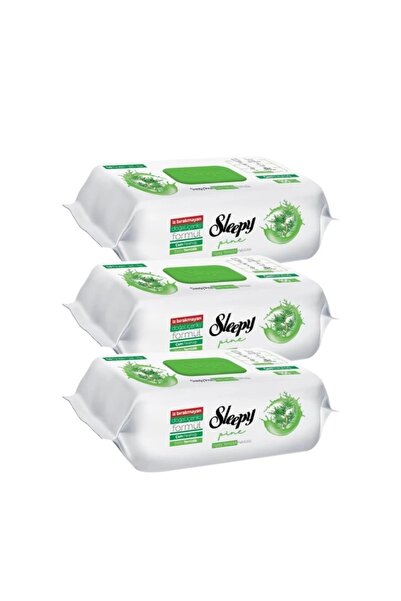 SLEEPY NATURAL Set 3 x Servetele umede Sleepy, cu otet si bicarbonat, parfum ...