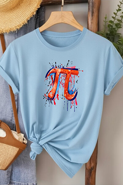 l'eivor Tricou din bumbac imprimat The Pi Number