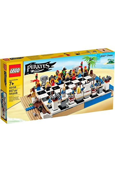 LEGO مجموعة شطرنج القراصنة # 40158