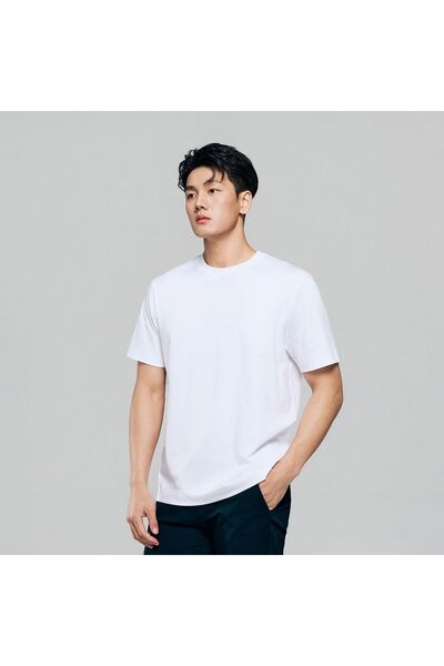 Giordano Men Regular Luxe Touch Cotton Crew Tee