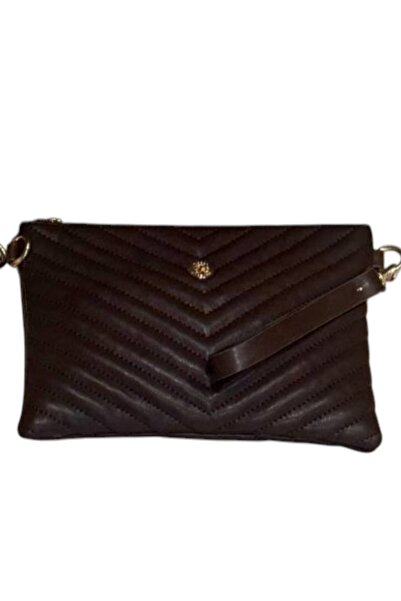 WİKİDAYS.S MODA TRENDİ V Embroidered Quilted Patterned Women's Portfolio Hand...