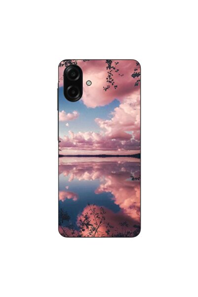 OEM Husa compatibila cu Samsung Galaxy A07 4G Silicon Gel Tpu Model Pink Clouds