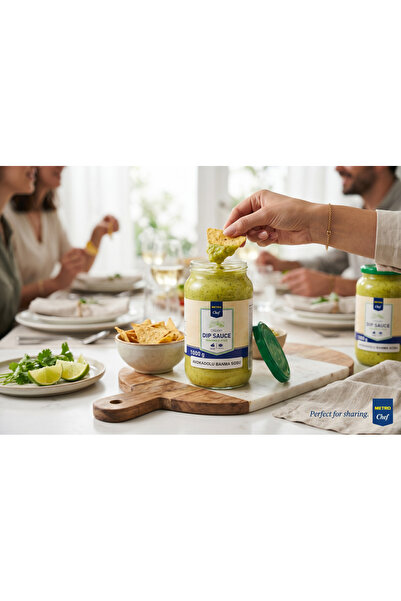 Metro Chef Dip Sos 1 KG Guacamole(avokadolu banma sosu)