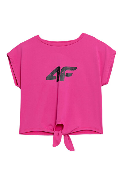 4F Tricou cu mânecă scurtă pentru copii 134/140