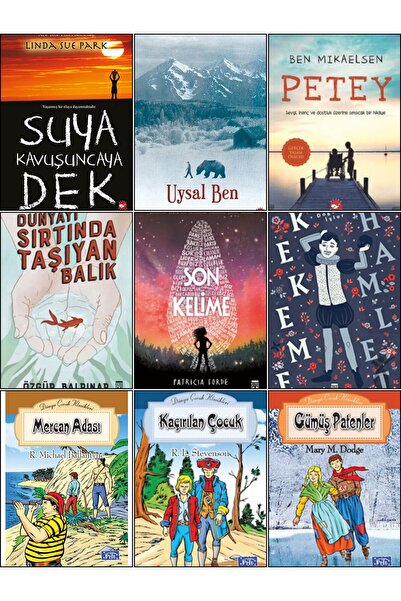 Beyaz Balina Yayınları ORTAOKUL OKUMA SETİ Suya Kavuşuncaya Dek,Uysal Ben,Pet...
