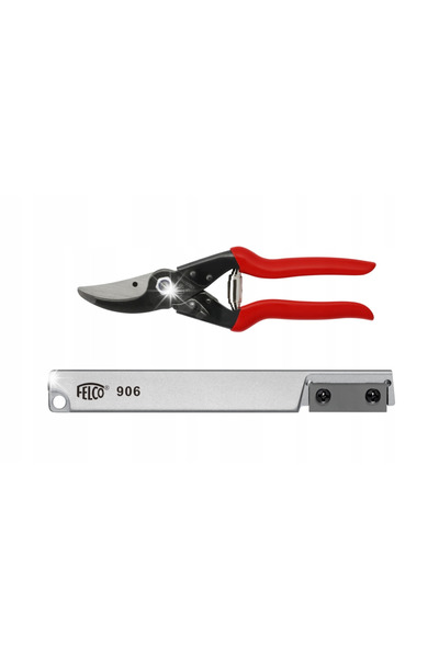 Felco Set de tăiere manuală tip Swiss, cu 5 lame + ascuțitoare 906