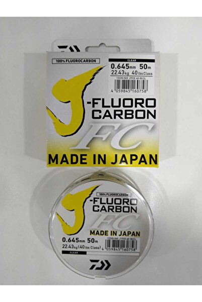 daiwa J Fluorocarbon Leader 50 MT Japon Misina 0,65 MM