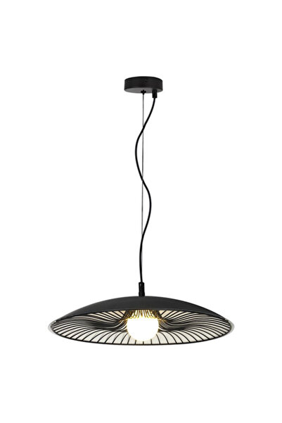 V-TAC Corp de iluminat E27 cu adaptor GU10, Metal/Sticlă, 600 mm, Negru/Alb