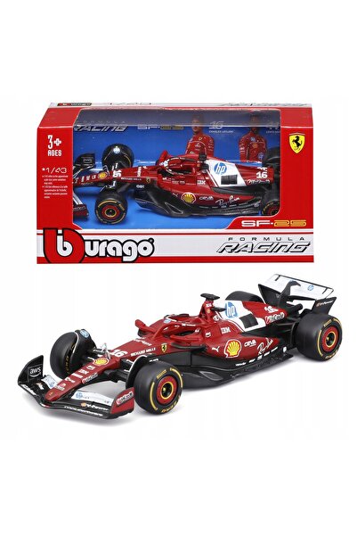 Bburago Junior BOLID F1 Ferrari SF-25 Melbourne GP 2025 Leclerc 1:43 BBURAGO ...