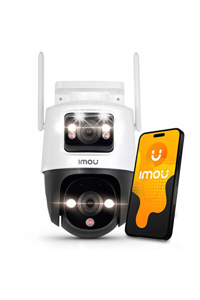 iMOUNT Cameră IP Imou Cruiser Dual 10MP cu card de memorie de 128GB