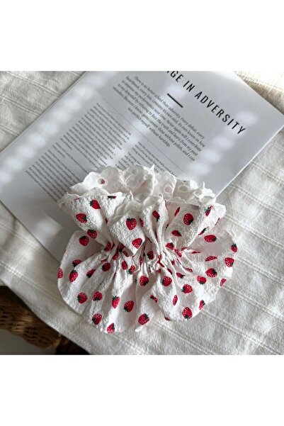 Alice İsstanbul Lace Strawberry Bagel Buckle