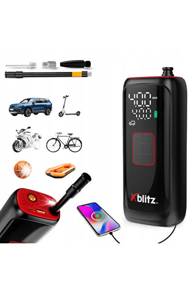 Xblitz Airmaster: Pompă electrică și Powerbank