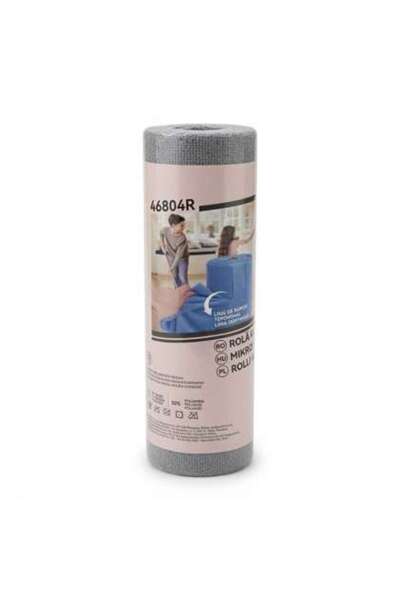 Romprofix Lavete din microfibră 25x25cm / 180g/m2 / Gri, 20/set