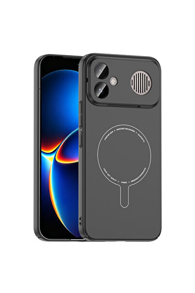 Nezih Case Poco F8 Ultra Uyumlu Kamera Korumalı Magsafe Sarj Destekli İnce Kılıf