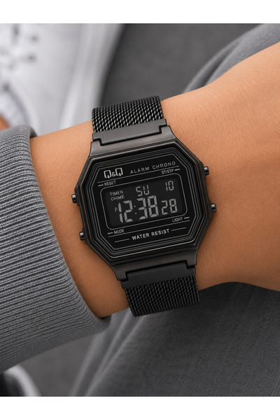 Q&Q Digital Women's Wristwatch Sea, Pool Waterproof Alarm, Stopwatch, Calenda...