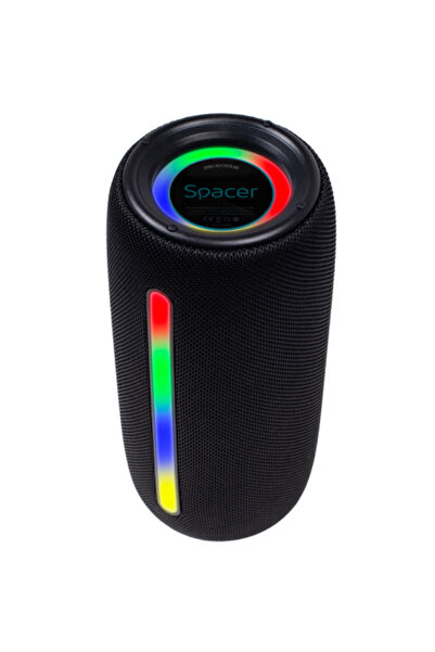 Spacer Boxa portabila bluetooth, ROCKER-BK, RMS: 10W (5W x 2), RGB, acumulato...