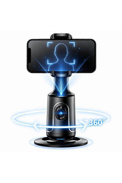 TnsAround Suport stabilizator pentru smartphone cu AI 360 °   Urmărire facial...