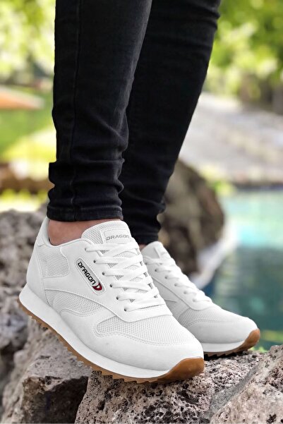 GT Ayakkabı 6 cm Height Increasing Hidden Heel White Men's Sports Shoes Gtdra...