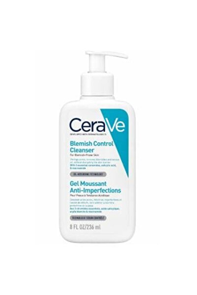 CeraVe غسول ومقشر للوجه بحمض الساليسليك للتحكم بالعيوب من سيرافي - 236مل