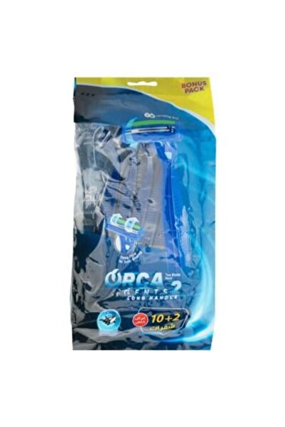 Orca Gents 2 razor blades with long handle urka - 10 + 2