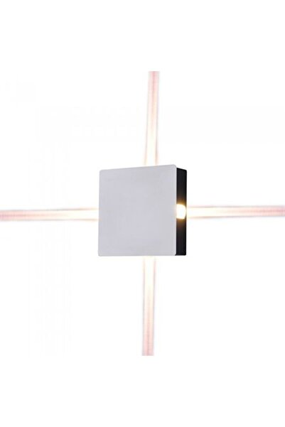 V-TAC Aplică LED de perete 4W 4000K Alb Neutru IP65, Albă