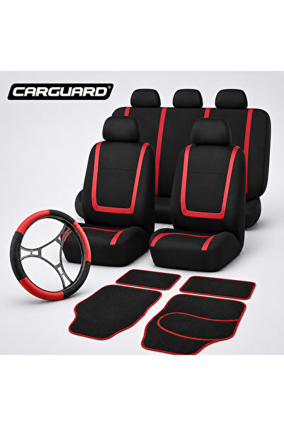 CarGuard Set complet interior auto CARGUARD, huse scaune + husa volan + covor...