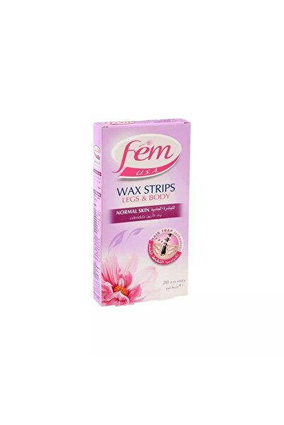 Fem شرائح شمعية للجسم والقدمين من يو إس إيه للبشرة العادية مع الكاليندولا - 2...