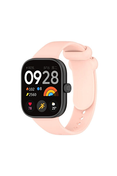 OEM Λουράκι σιλικόνης με εσωτερική πόρπη για Redmi Watch 5, Ροζ