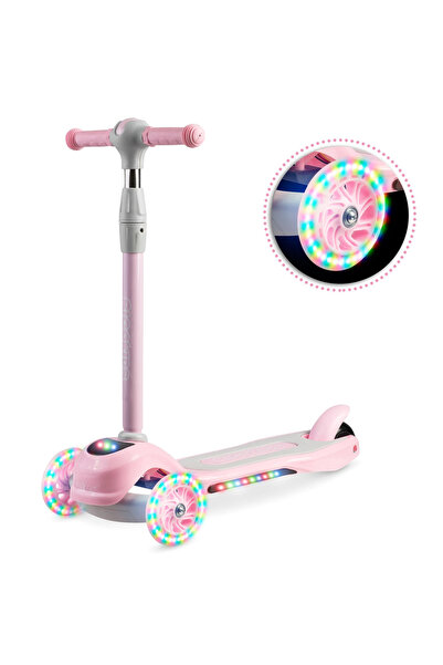SMARTIC Ricokids Piko триколесна тротинетка - розова