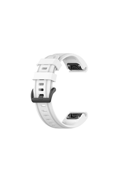 OEM Λουράκι σιλικόνης λευκό (Garmin Instinct 2S)