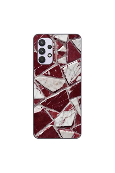 OEM Калъф, съвместим със Samsung Galaxy A32 5G, силиконов гел TPU, с шарка на...
