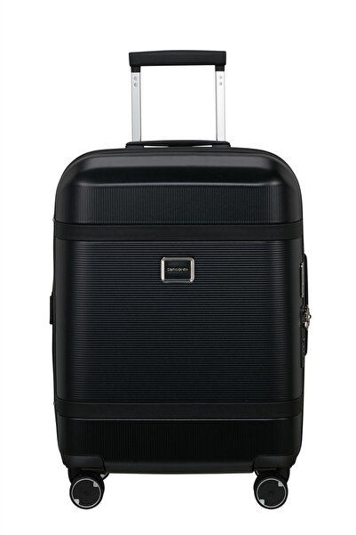 Samsonite Image Siyah - 4 Tekerlekli Körüklü 55/20 Kabin Boy Valiz