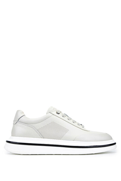 Tamer Tanca Erkek Hakiki Deri Beyaz Sneakers & Spor Ayakkabı
