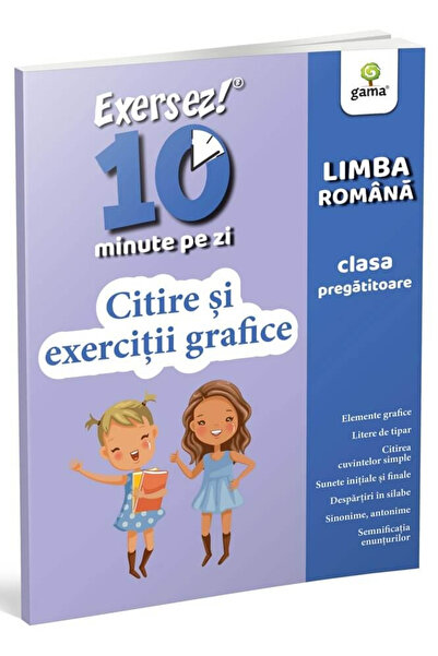 Editura Gama Exerciții de citire și grafice, - Editura Gama